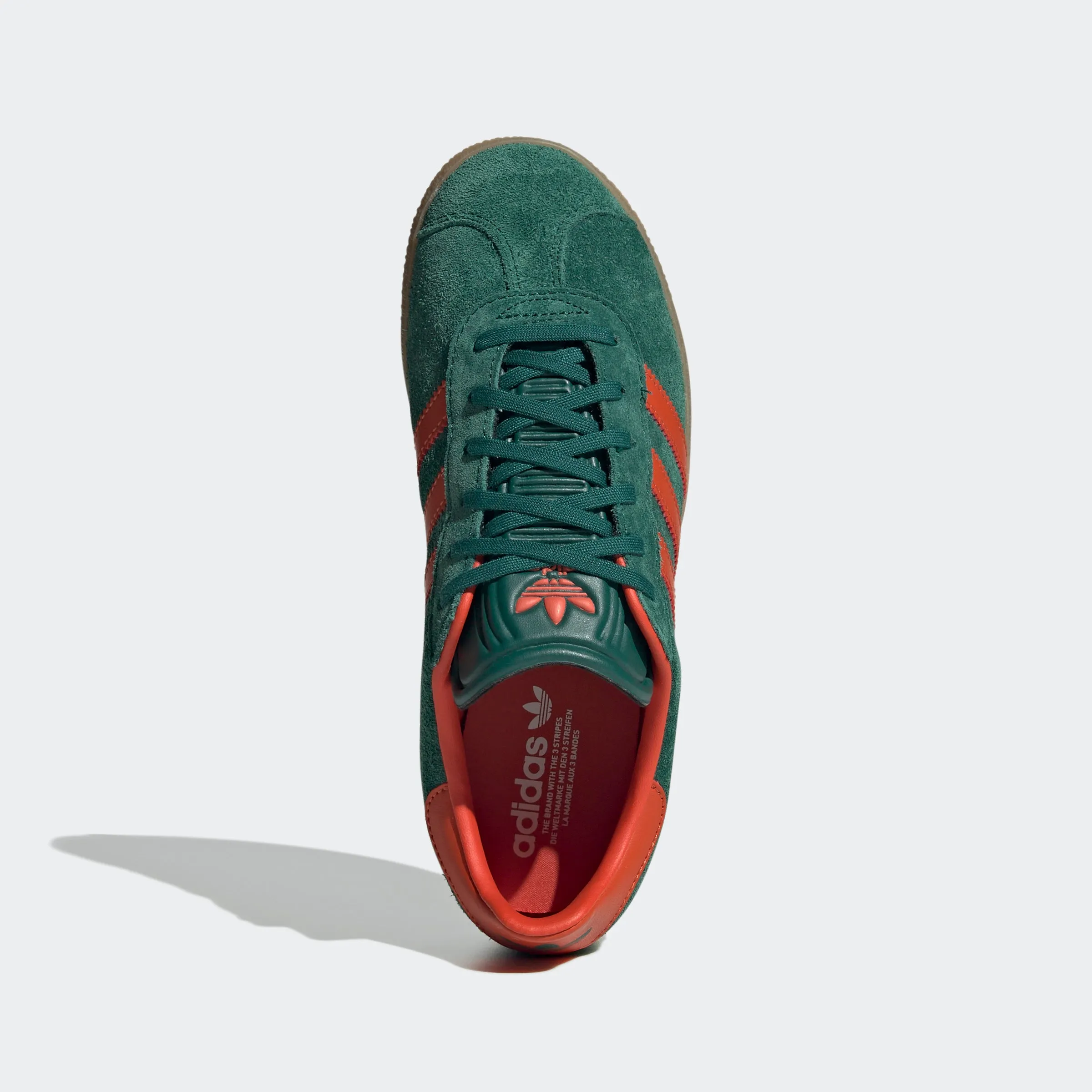 Big Kids adidas Originals Gazelle Shoes Collegiate Green